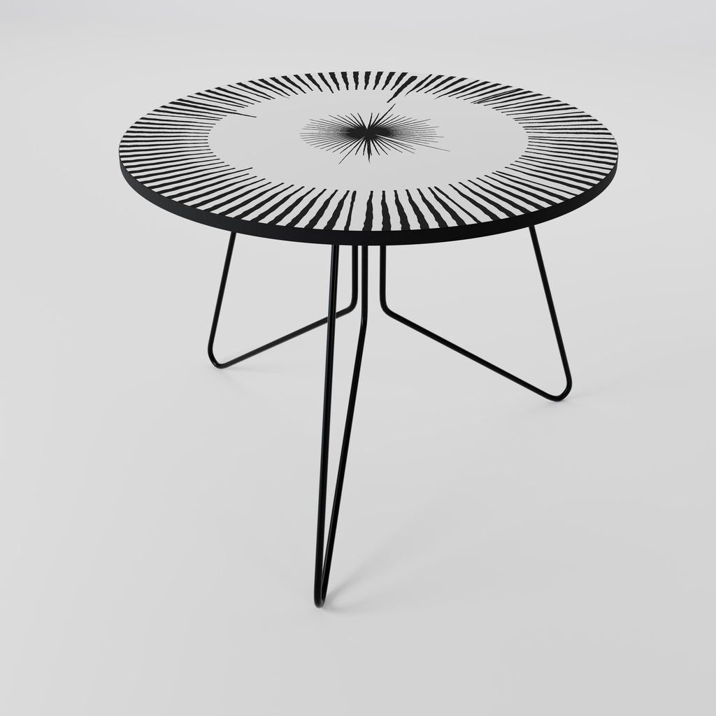 EXPLOSIVE RADIATION Couchtisch