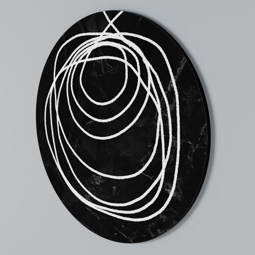 TRUST CIRCLES Rundes Wandbild