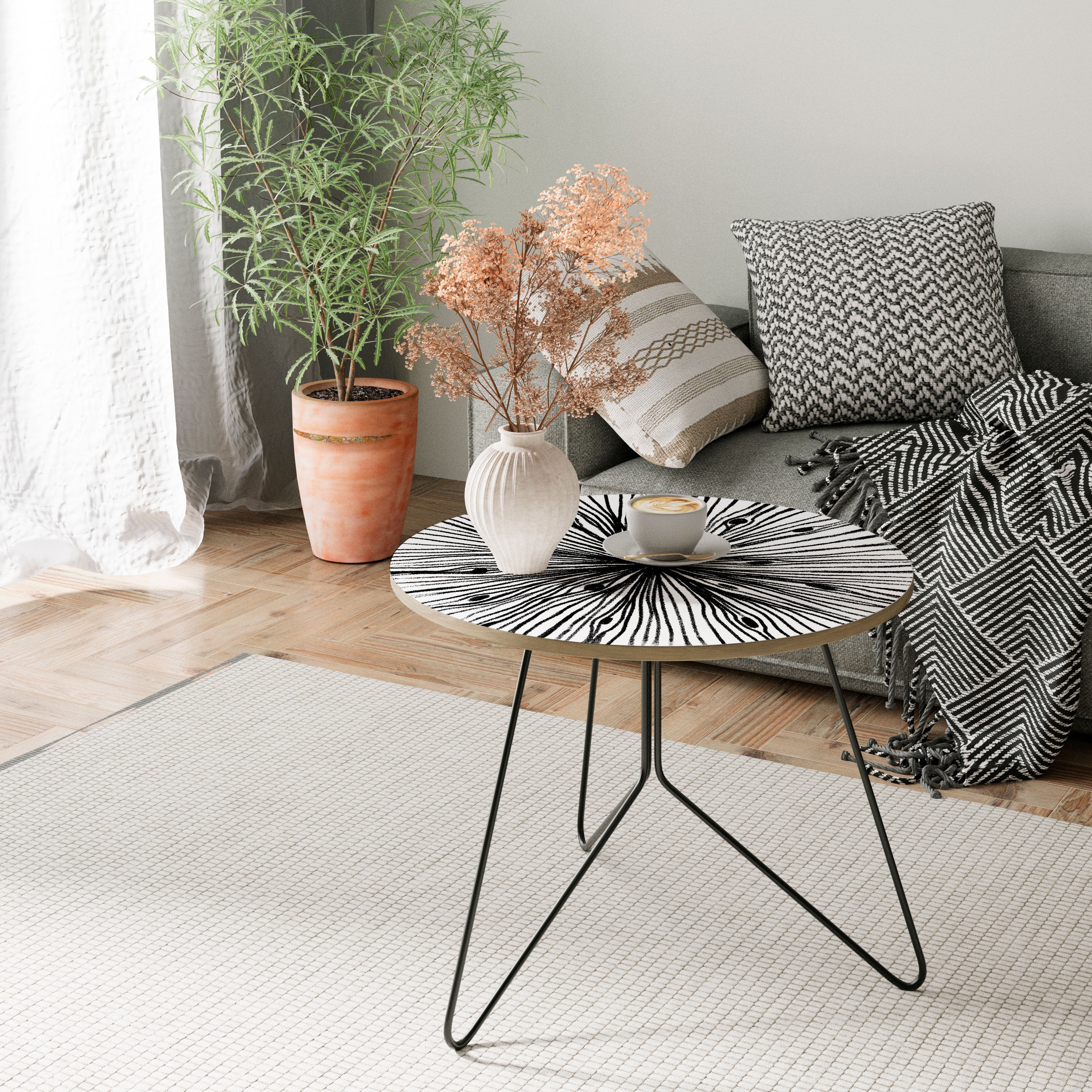 RADIANT FILAMENTS Mesa de Centro