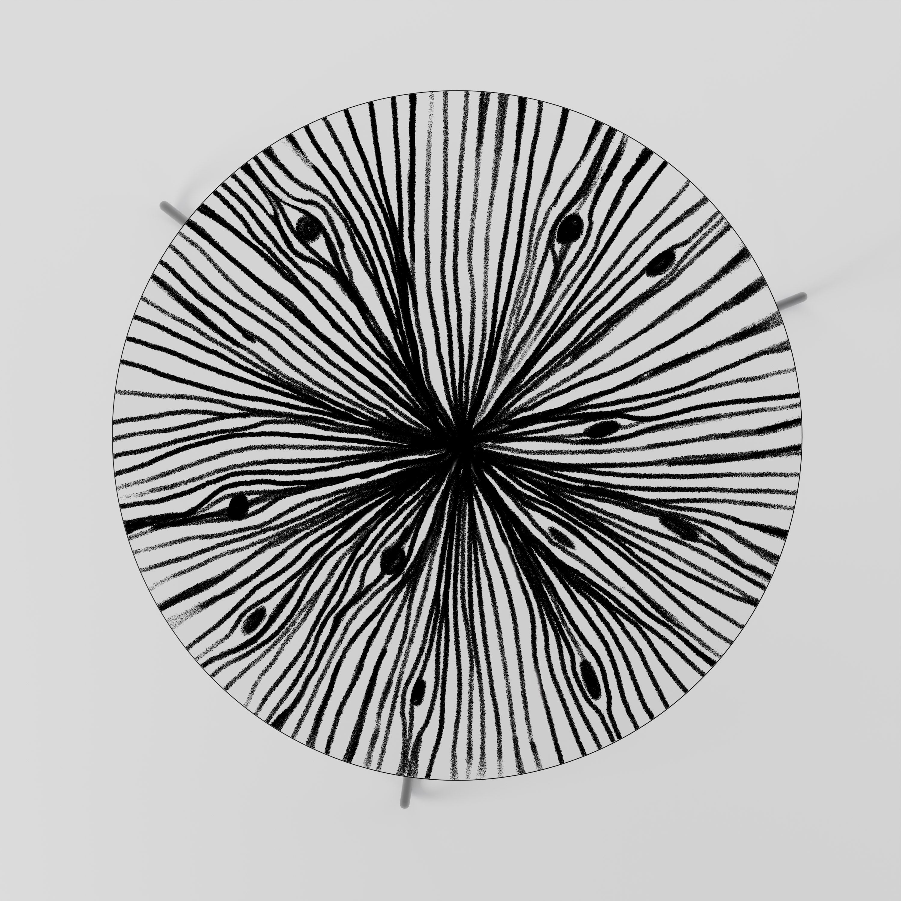 RADIANT FILAMENTS Mesa de Centro