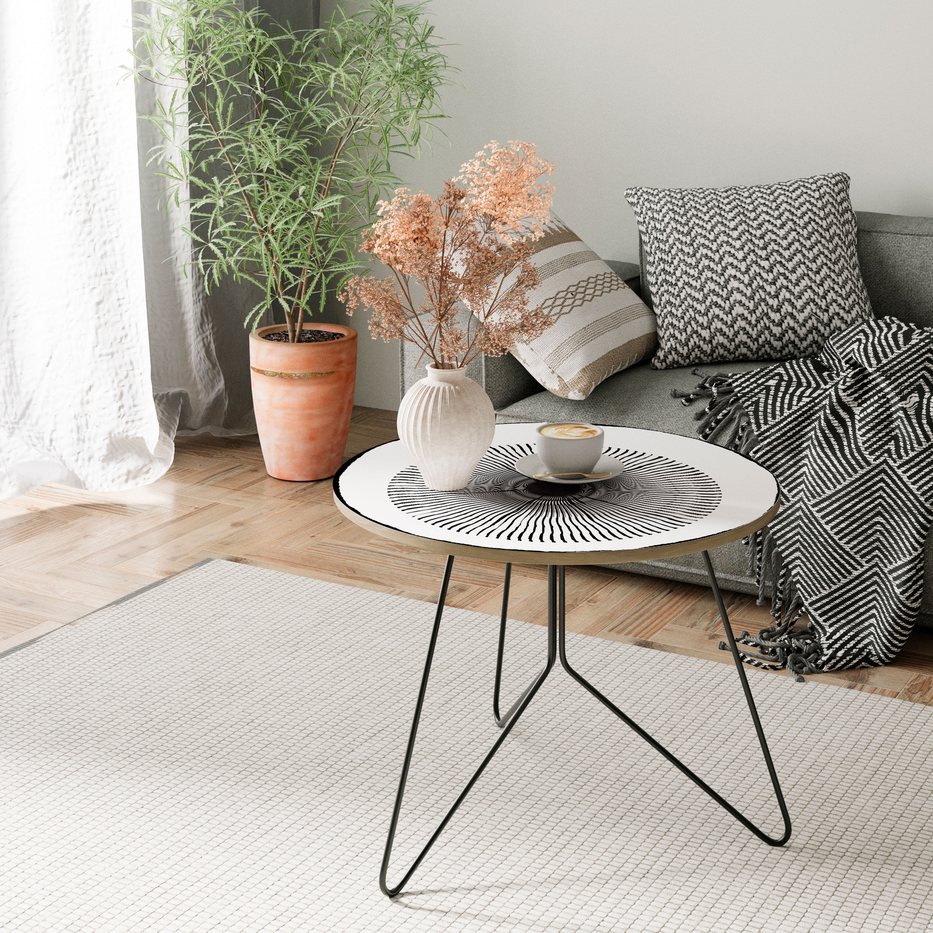 DARKNESS IS COMING Couchtisch