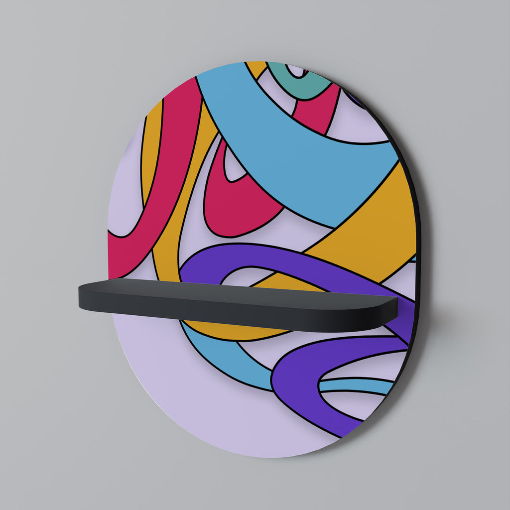 COLOR STREAM Decorative Art Shelf