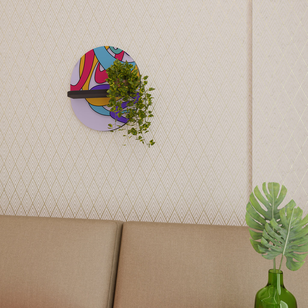 COLOR STREAM Decorative Art Shelf