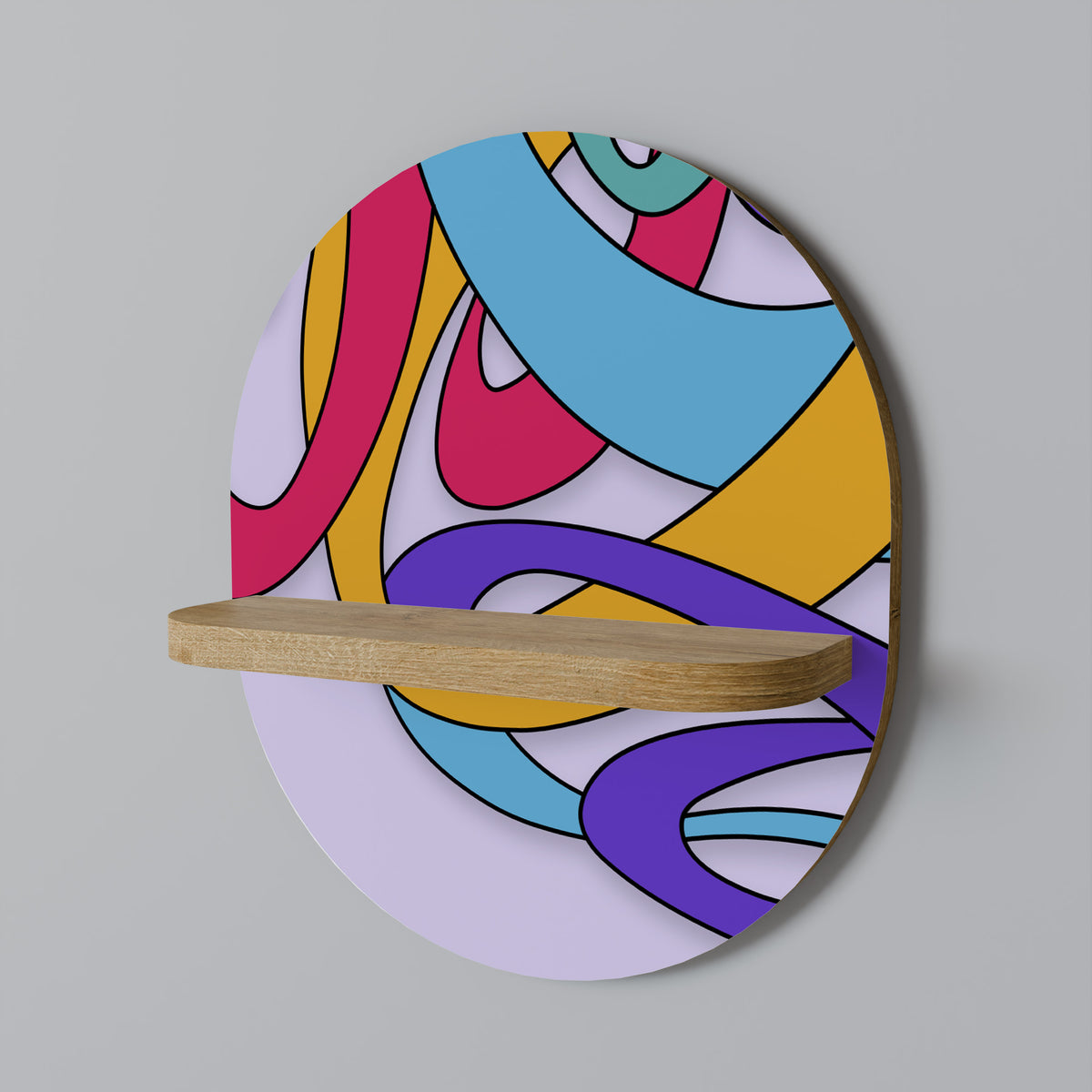 COLOR STREAM Dekoratives Wandregal