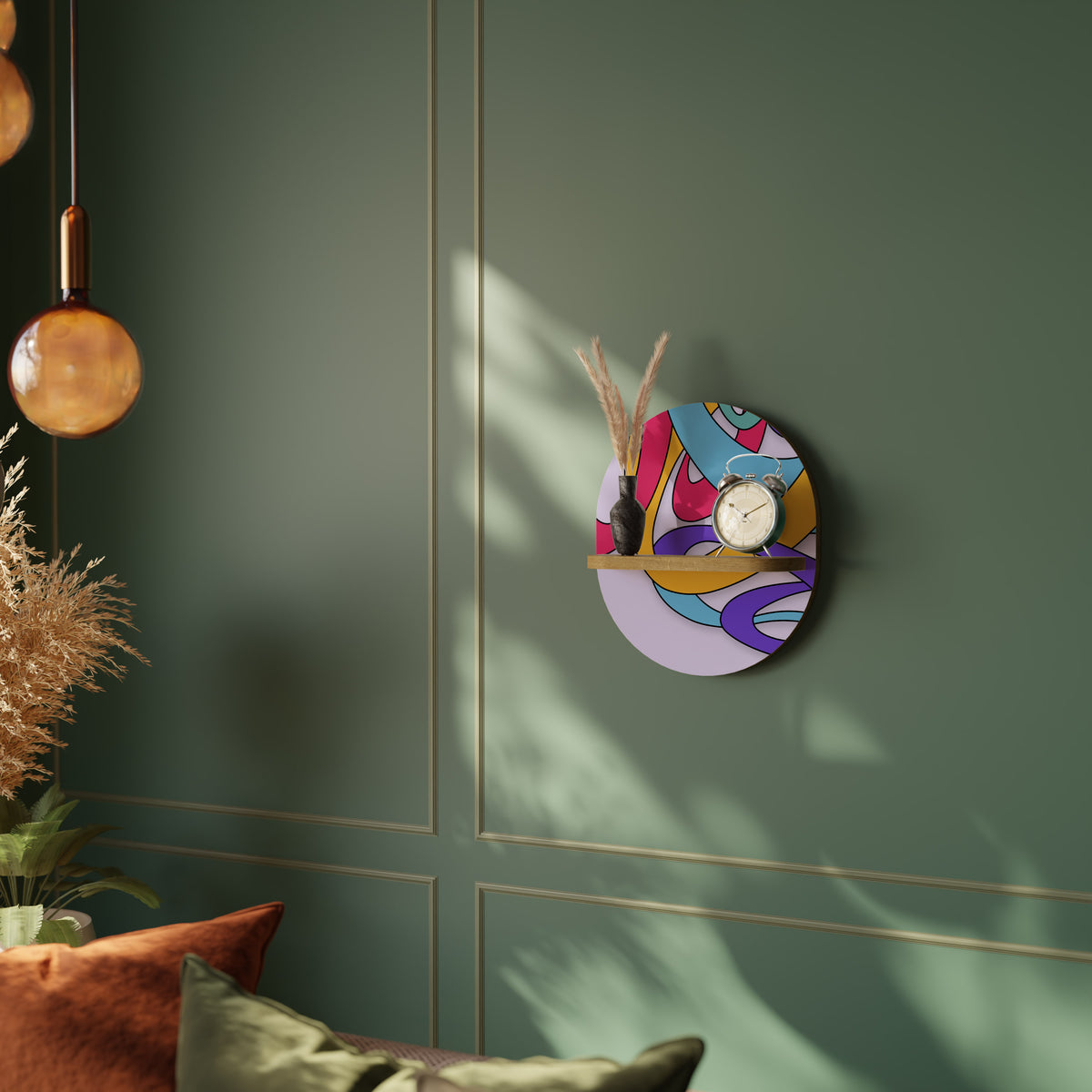 COLOR STREAM Dekoratives Wandregal