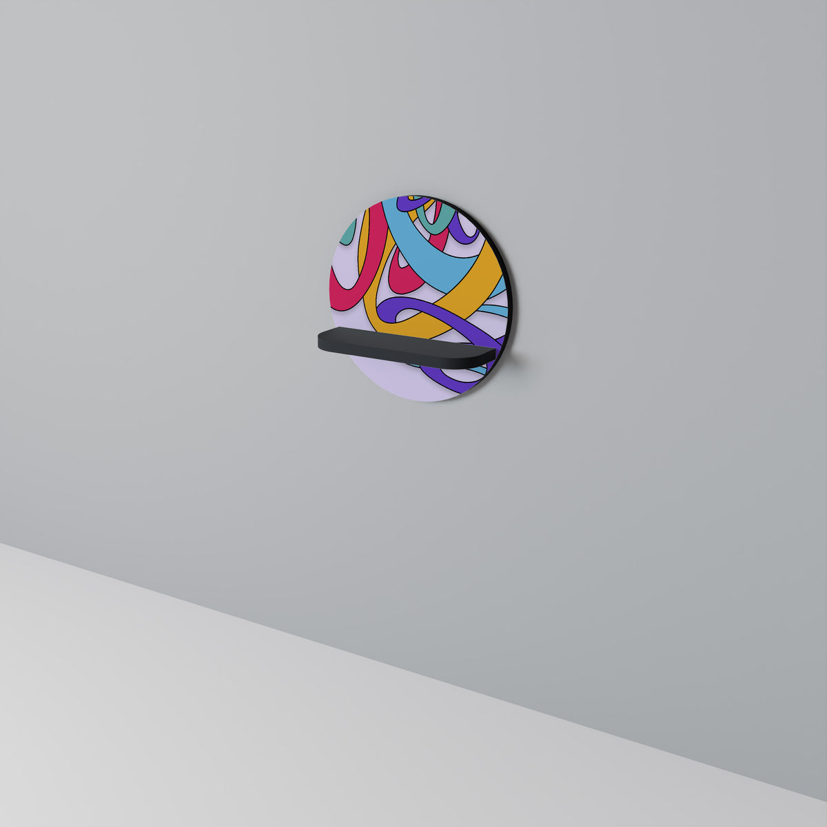 COLOR STREAM Dekoratives Wandregal