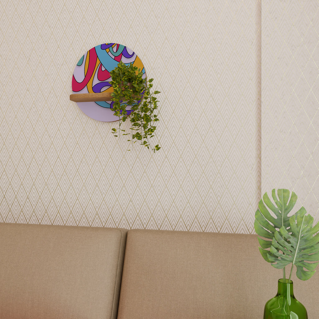 COLOR STREAM Decorative Art Shelf