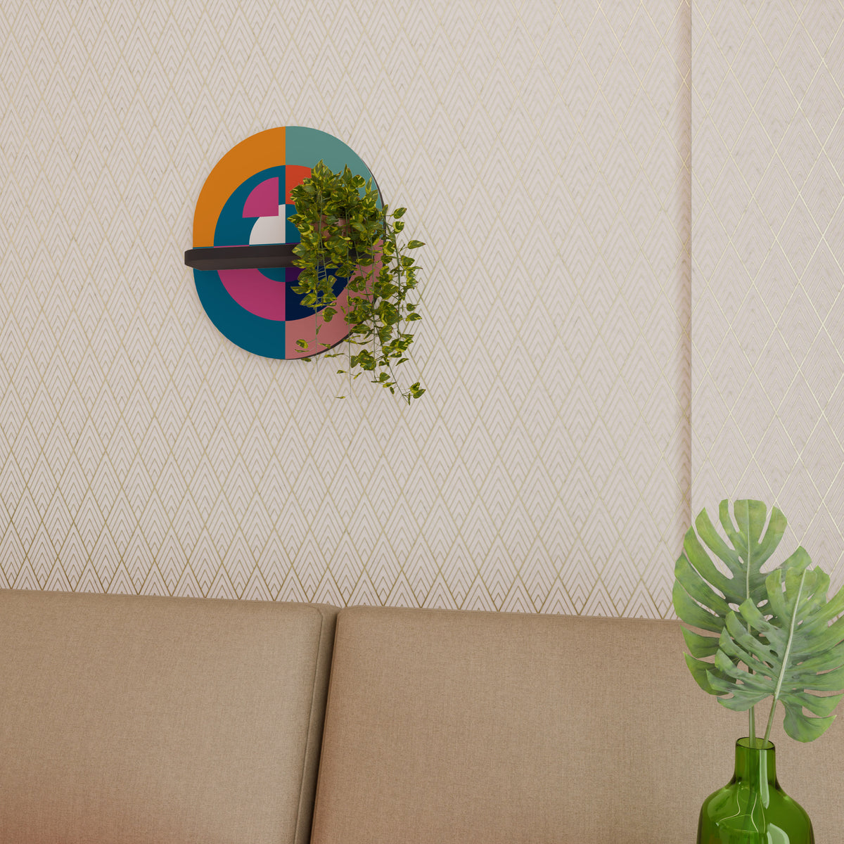 CREATING TOGETHER Art Shelf