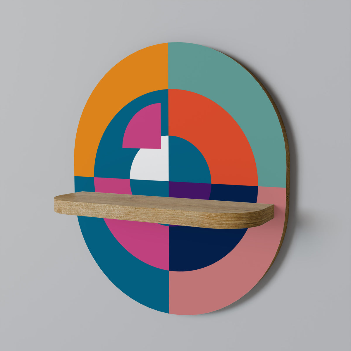 CREATING TOGETHER Decorative Art Shelf