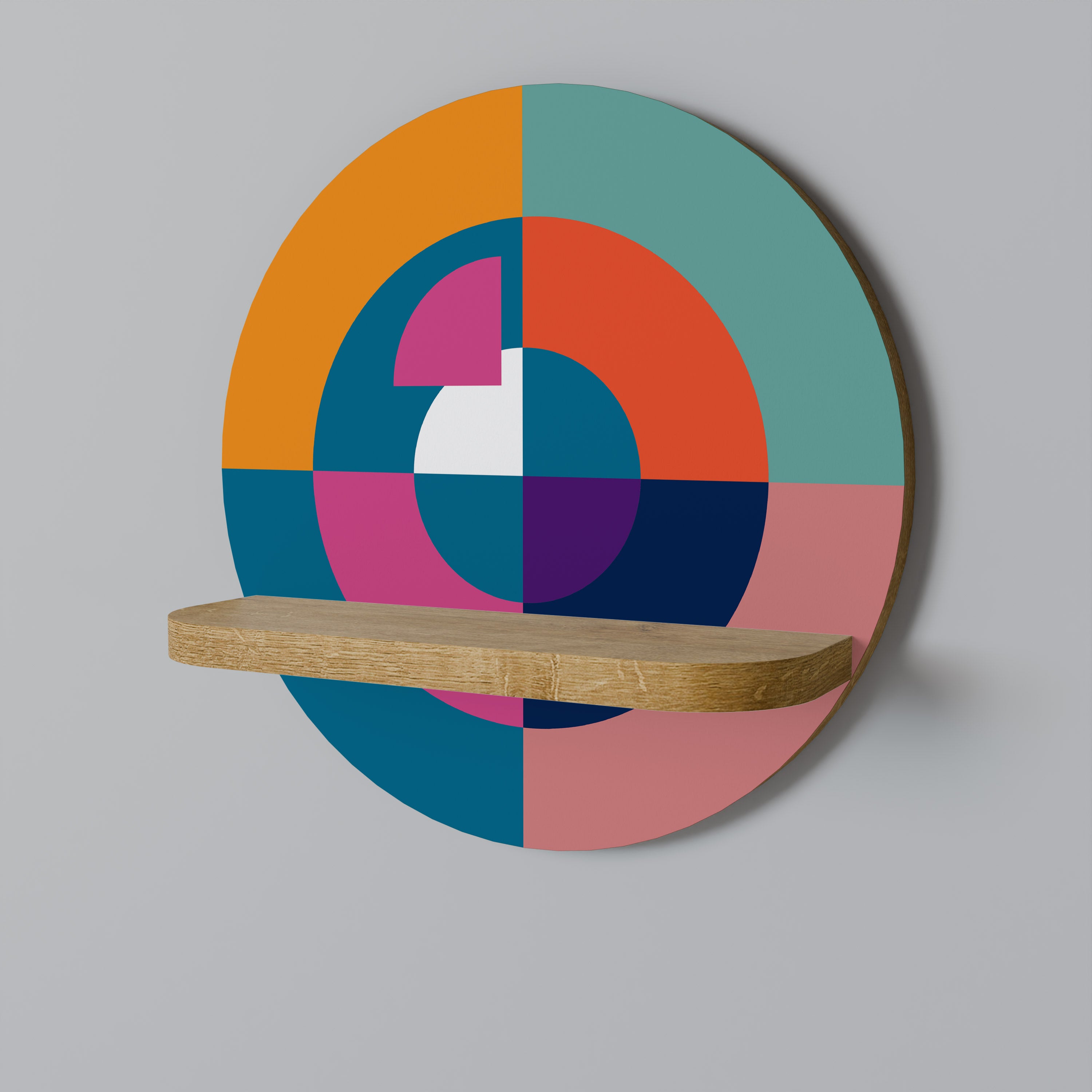 CREATING TOGETHER Decorative Art Shelf