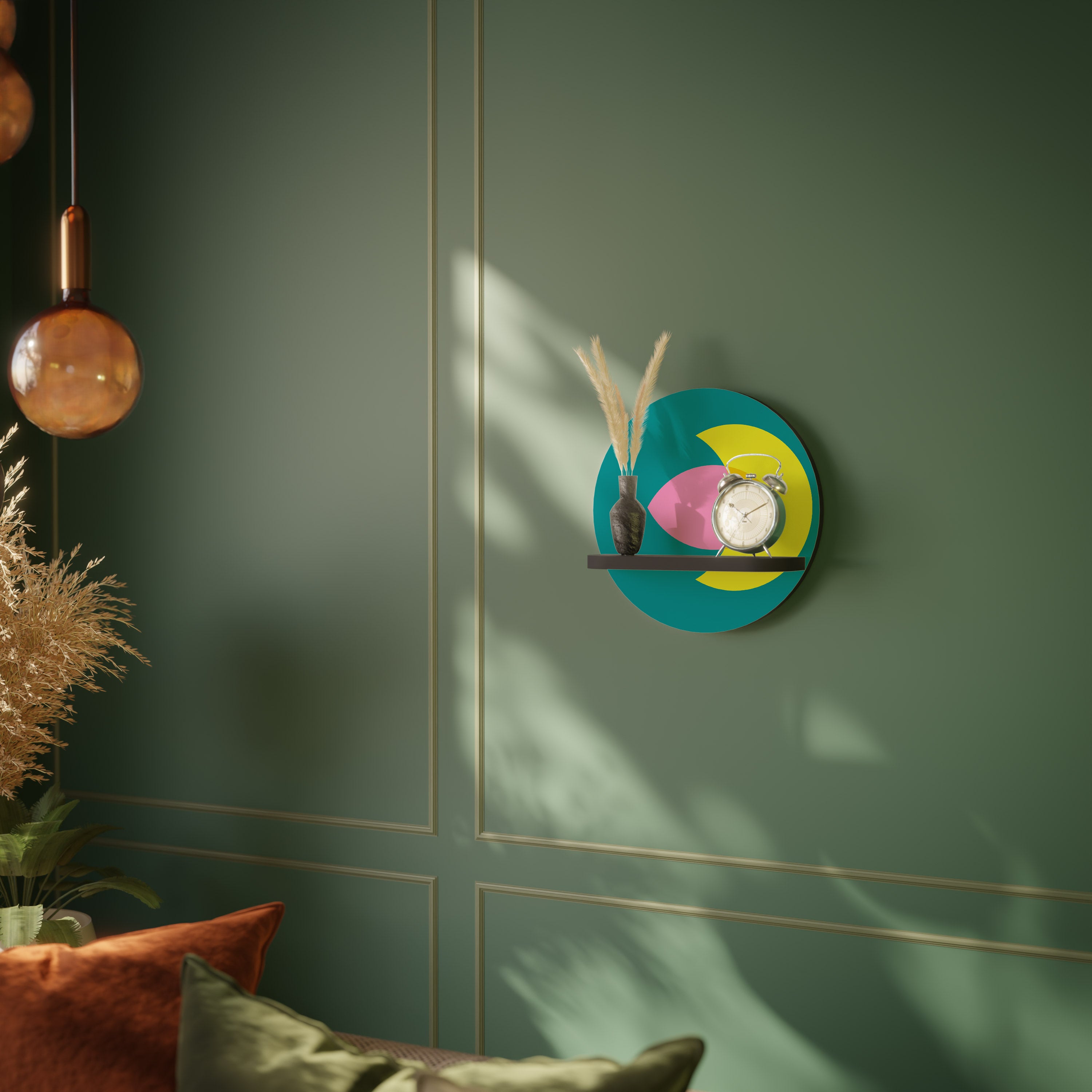 SPIRITUAL SUPPORT Decorative Art Shelf