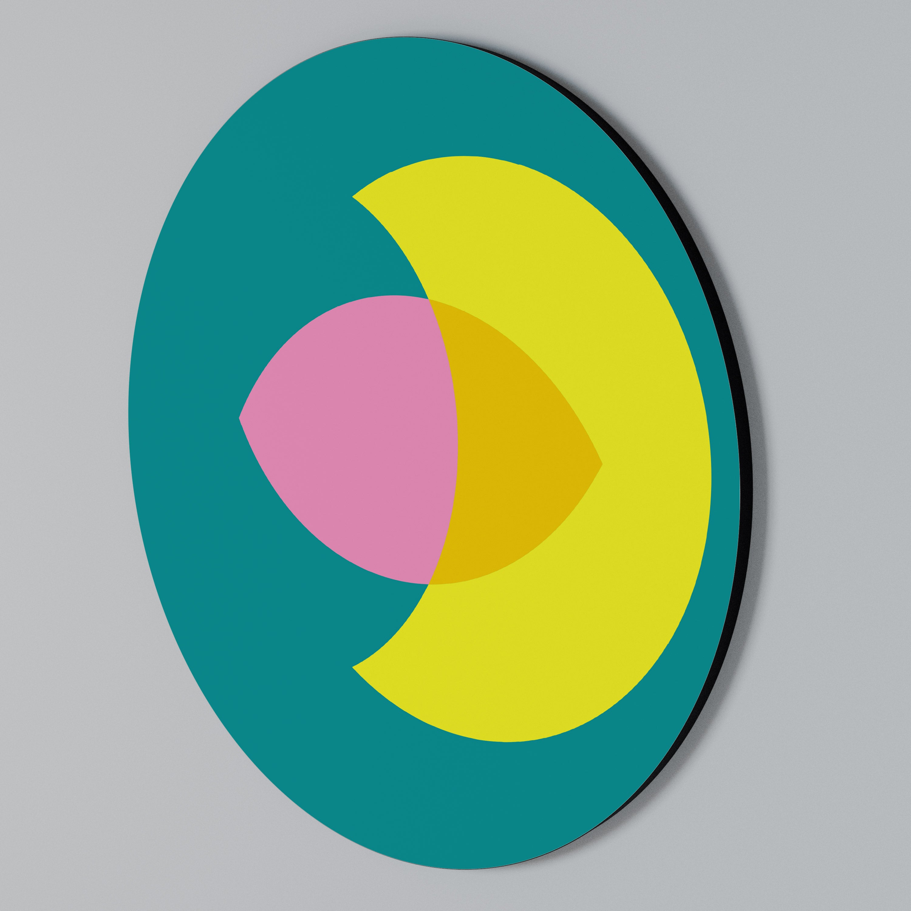 SPIRITUAL SUPPORT Round Wall Art