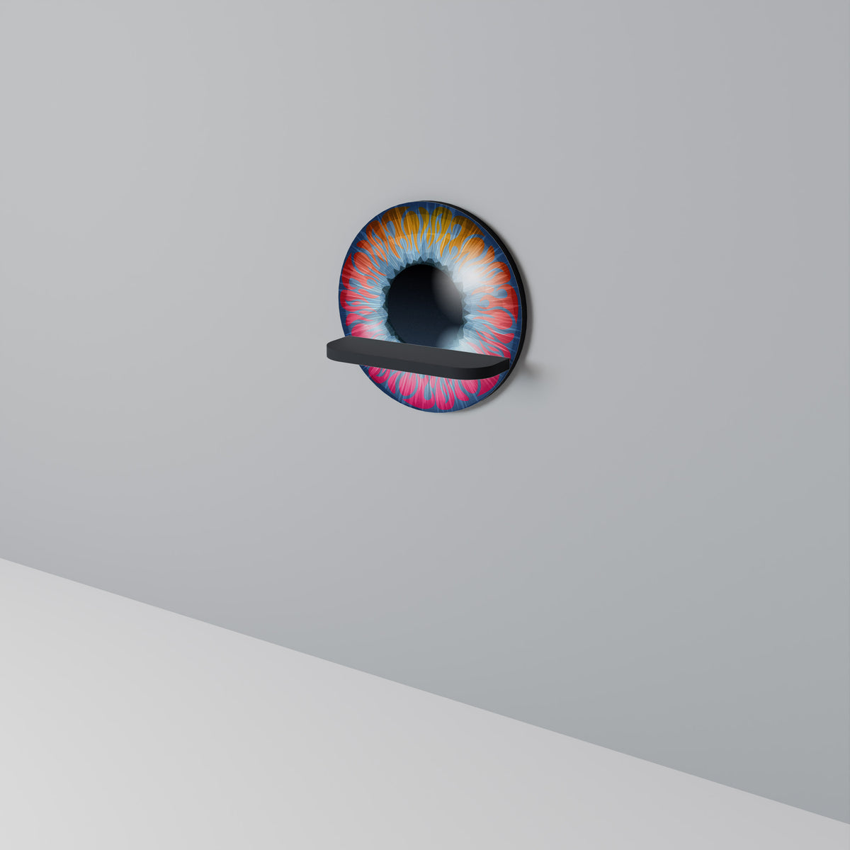 FANTASY EYE Dekoratives Wandregal