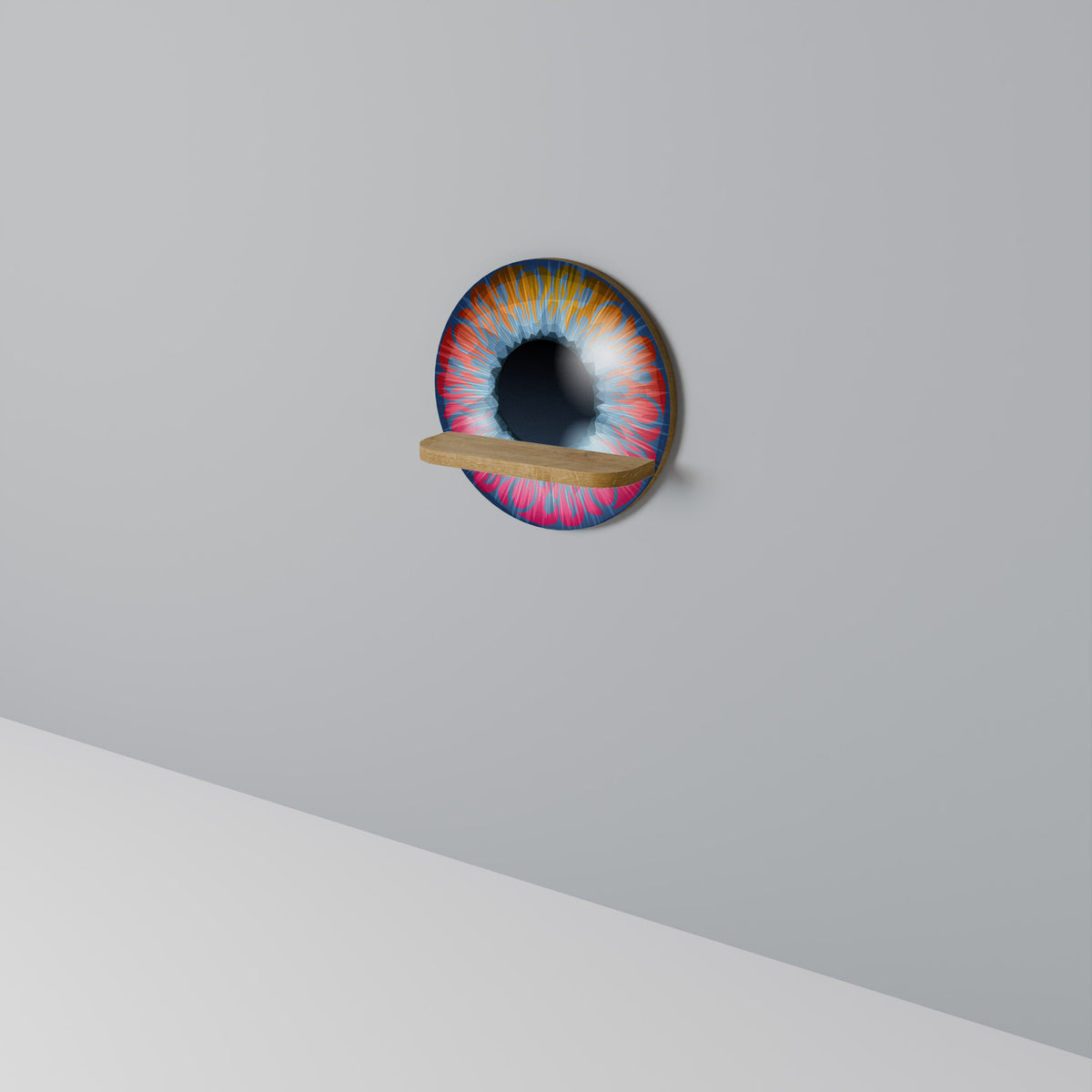 FANTASY EYE Dekoratives Wandregal