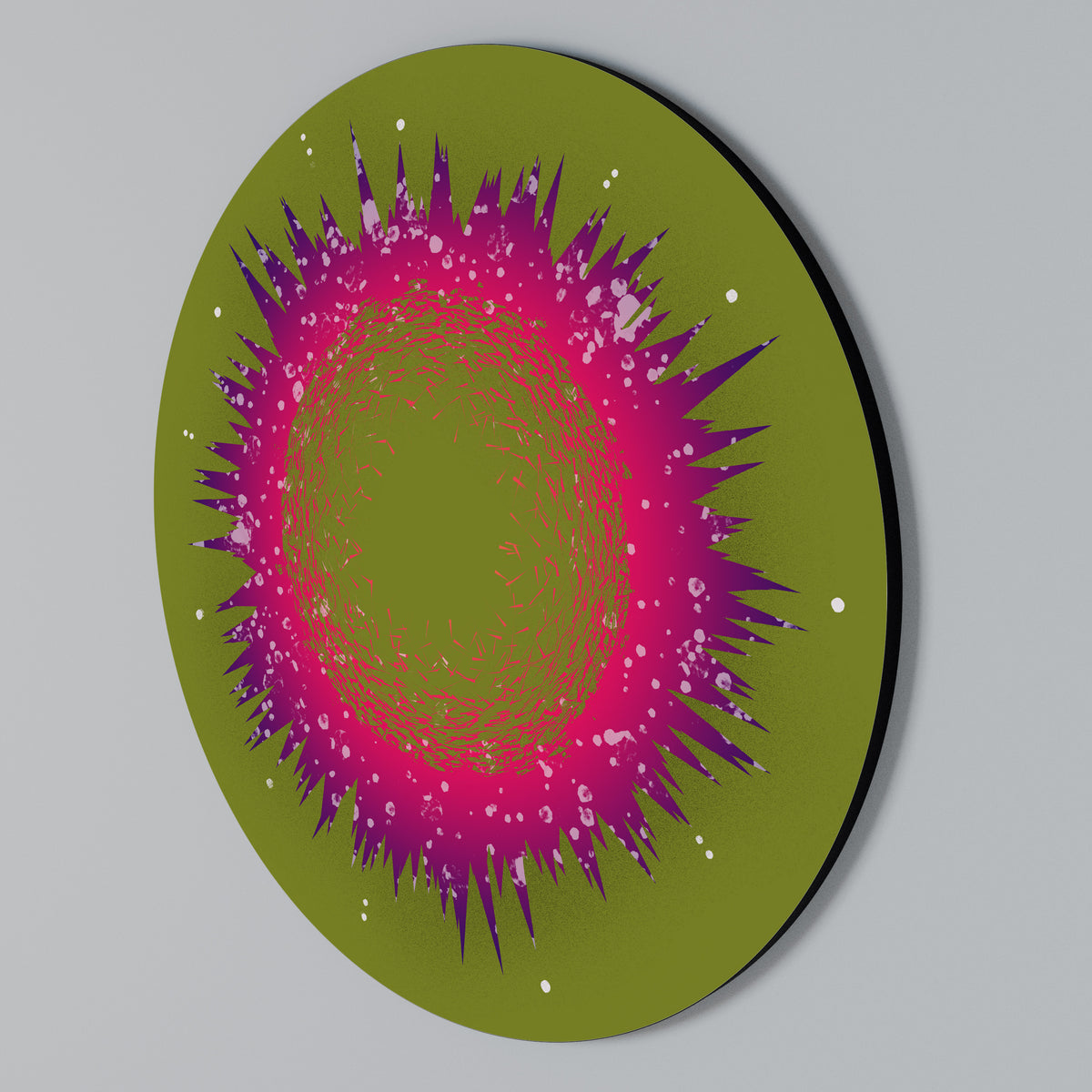 EXPLOSION ESSENCE Arte de Parede Redonda