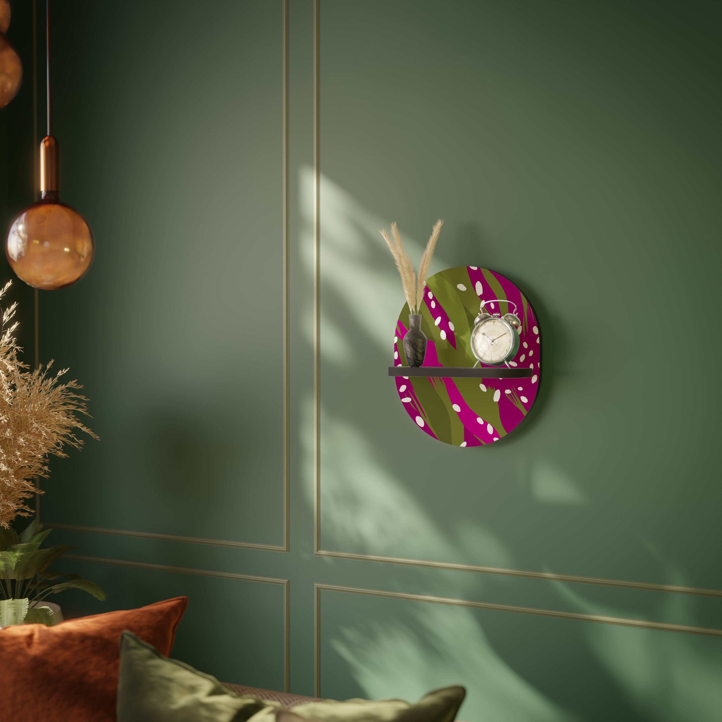 ENCHANTED TIGER Decorative Art Shelf