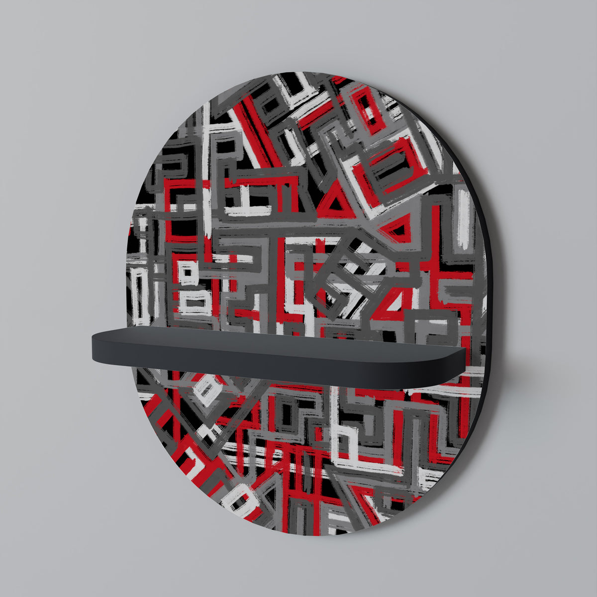 BROKEN LINES Art Shelf