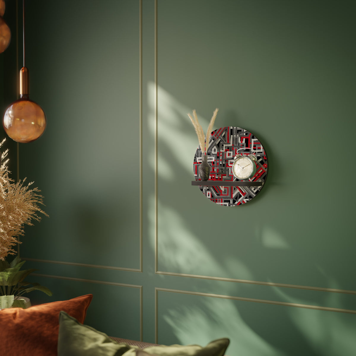BROKEN LINES Decorative Art Shelf