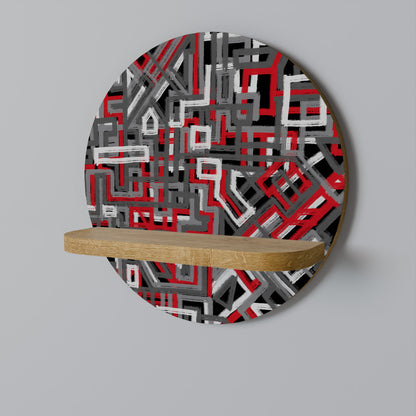 BROKEN LINES Decorative Art Shelf