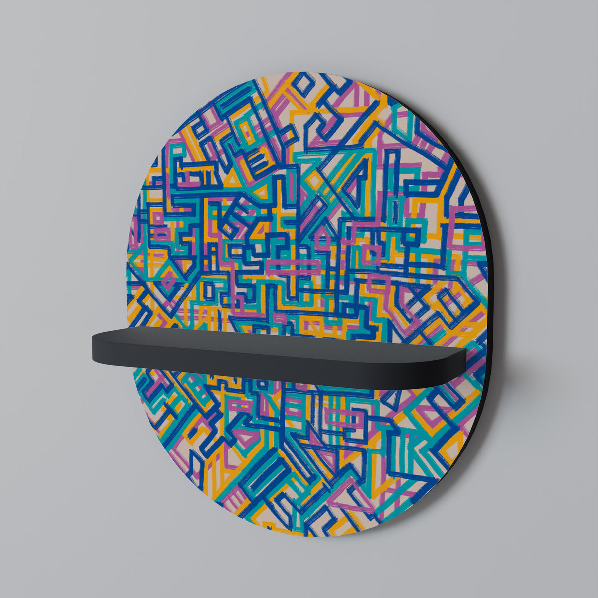 MEMORIES MAP Dekoratives Wandregal