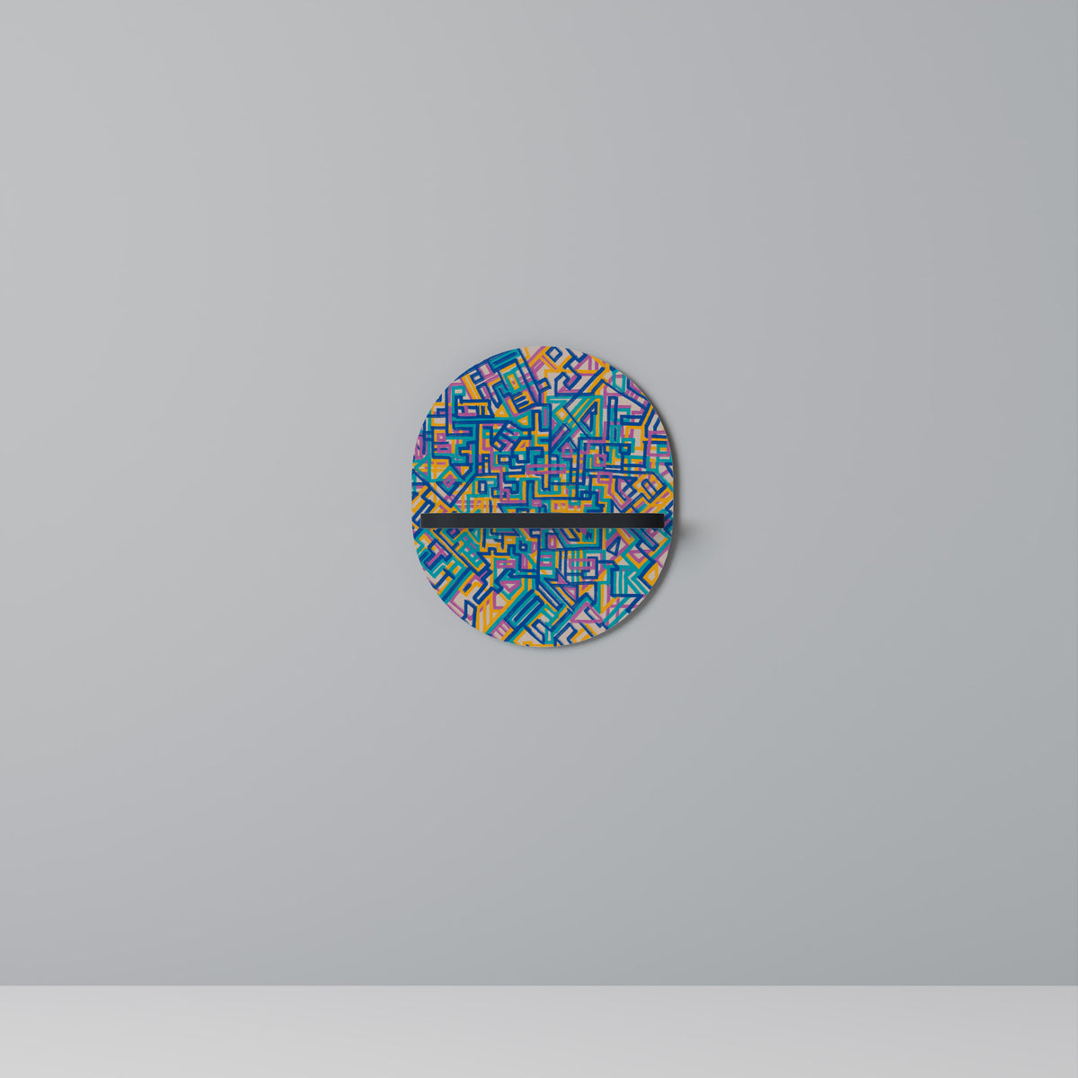 MEMORIES MAP Dekoratives Wandregal