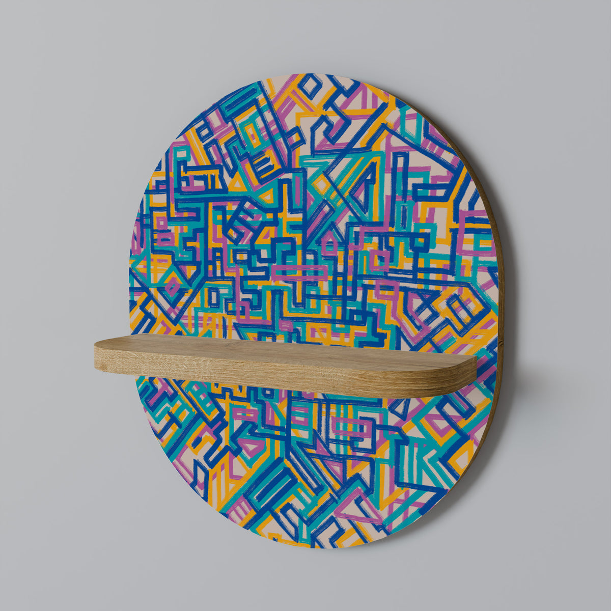 MEMORIES MAP Dekoratives Wandregal