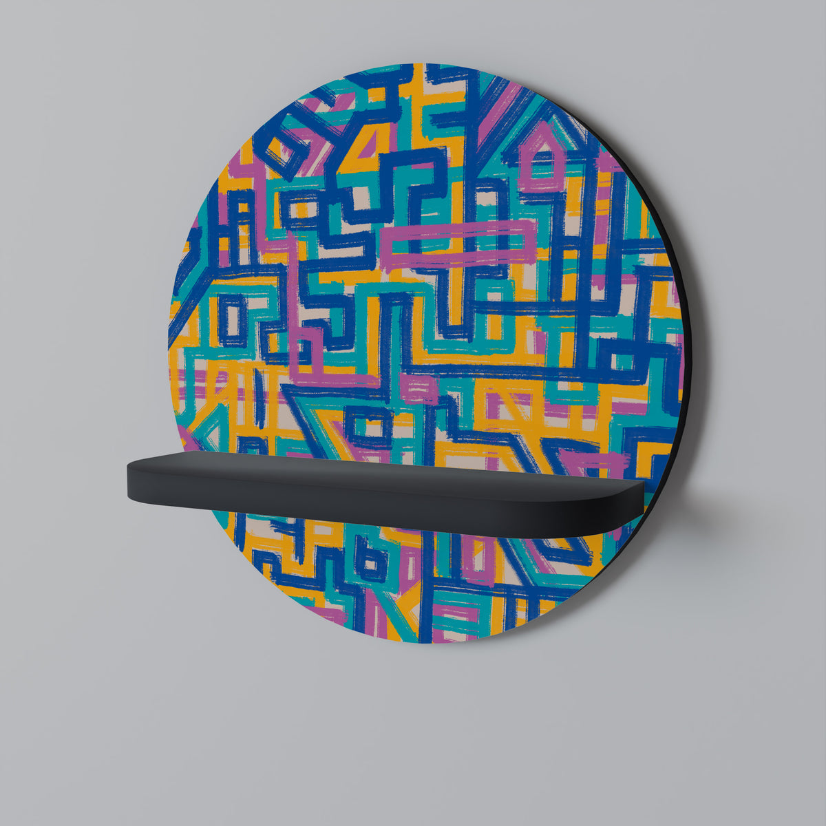 MEMORIES MAP Dekoratives Wandregal