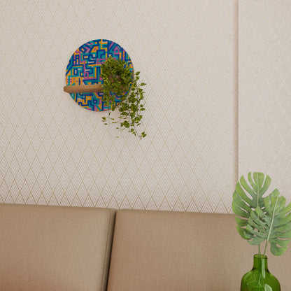 MEMORIES MAP Decorative Art Shelf