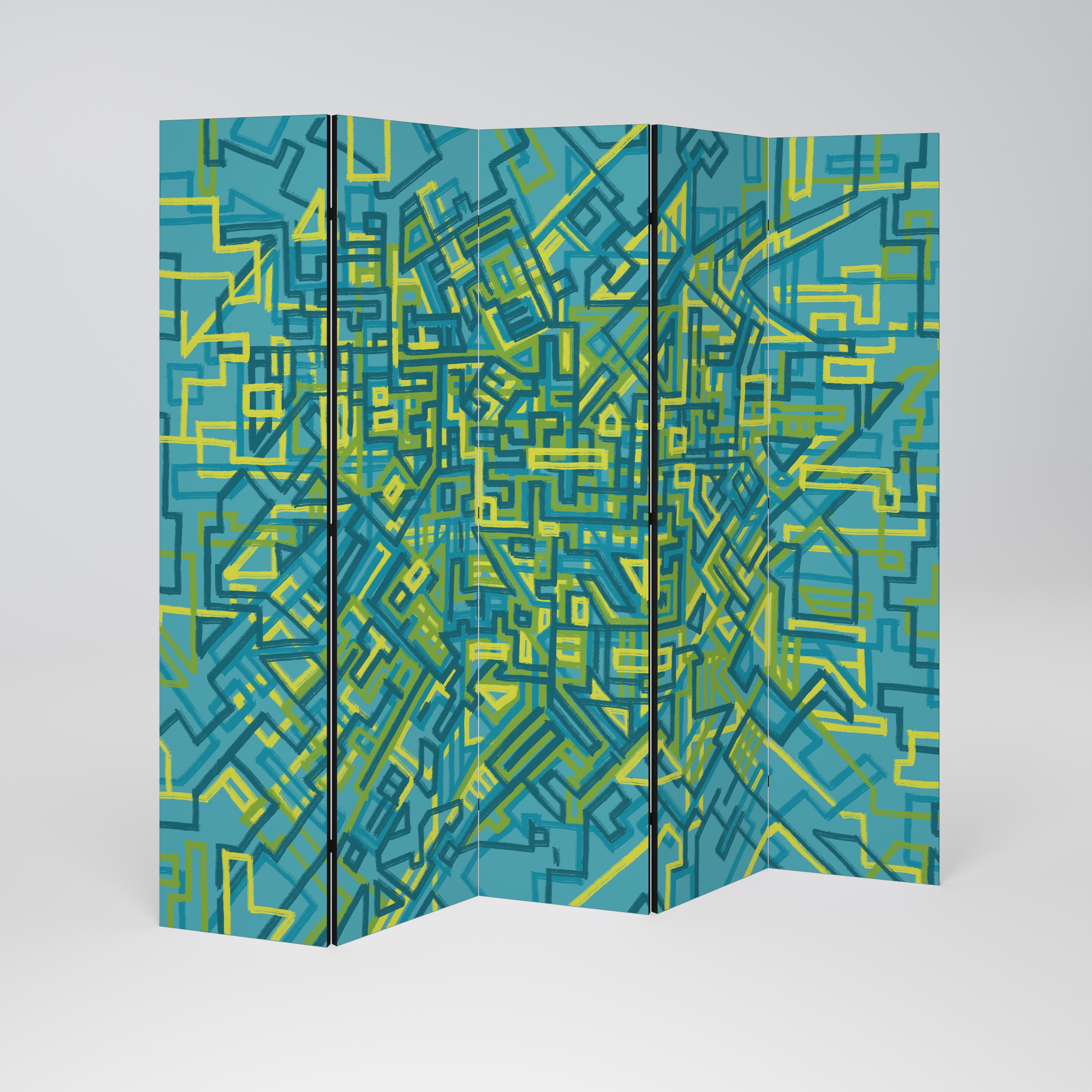 NOSTALGIC MEMORIES Παραβάν με 5 πάνελ