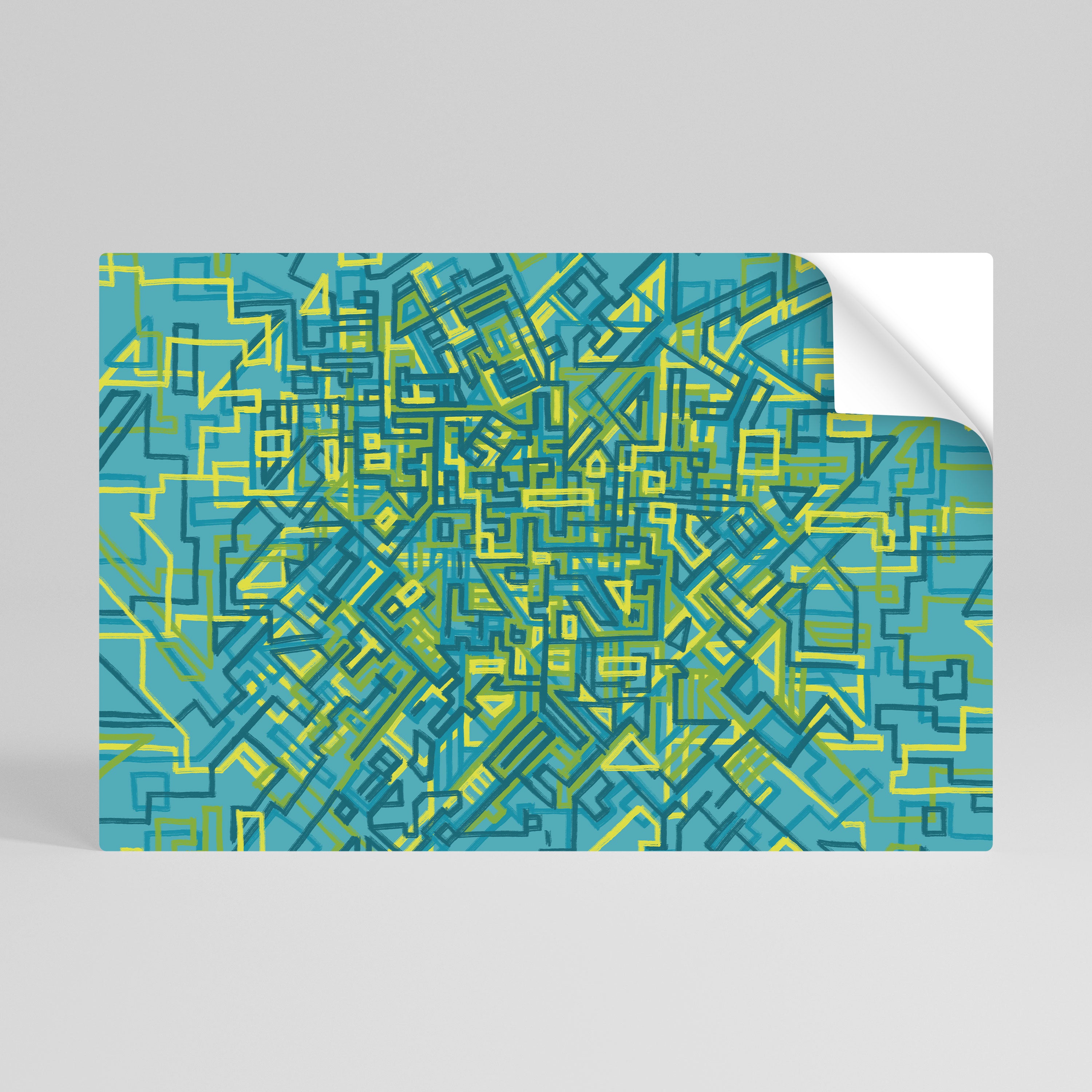 NOSTALGIC MEMORIES Selbstklebendes Horizontal-Poster