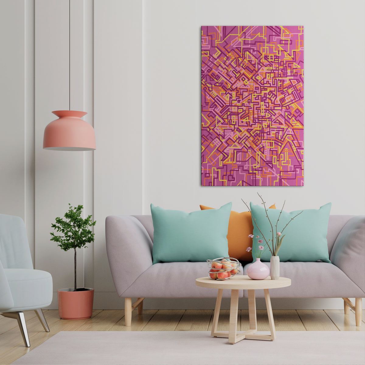 LOVELY MEMORIES Vertical Canvas Print