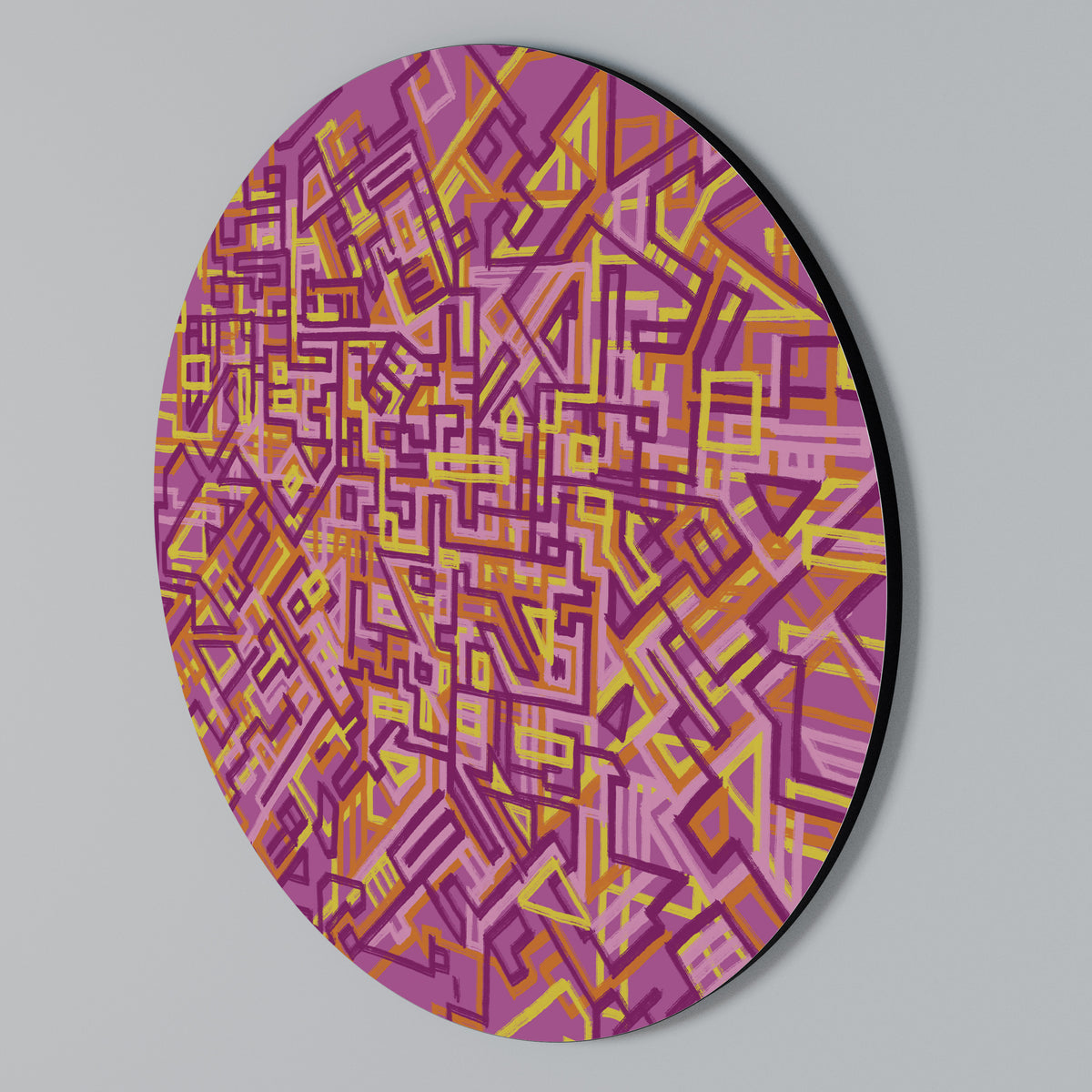 LOVELY MEMORIES Round Wall Art
