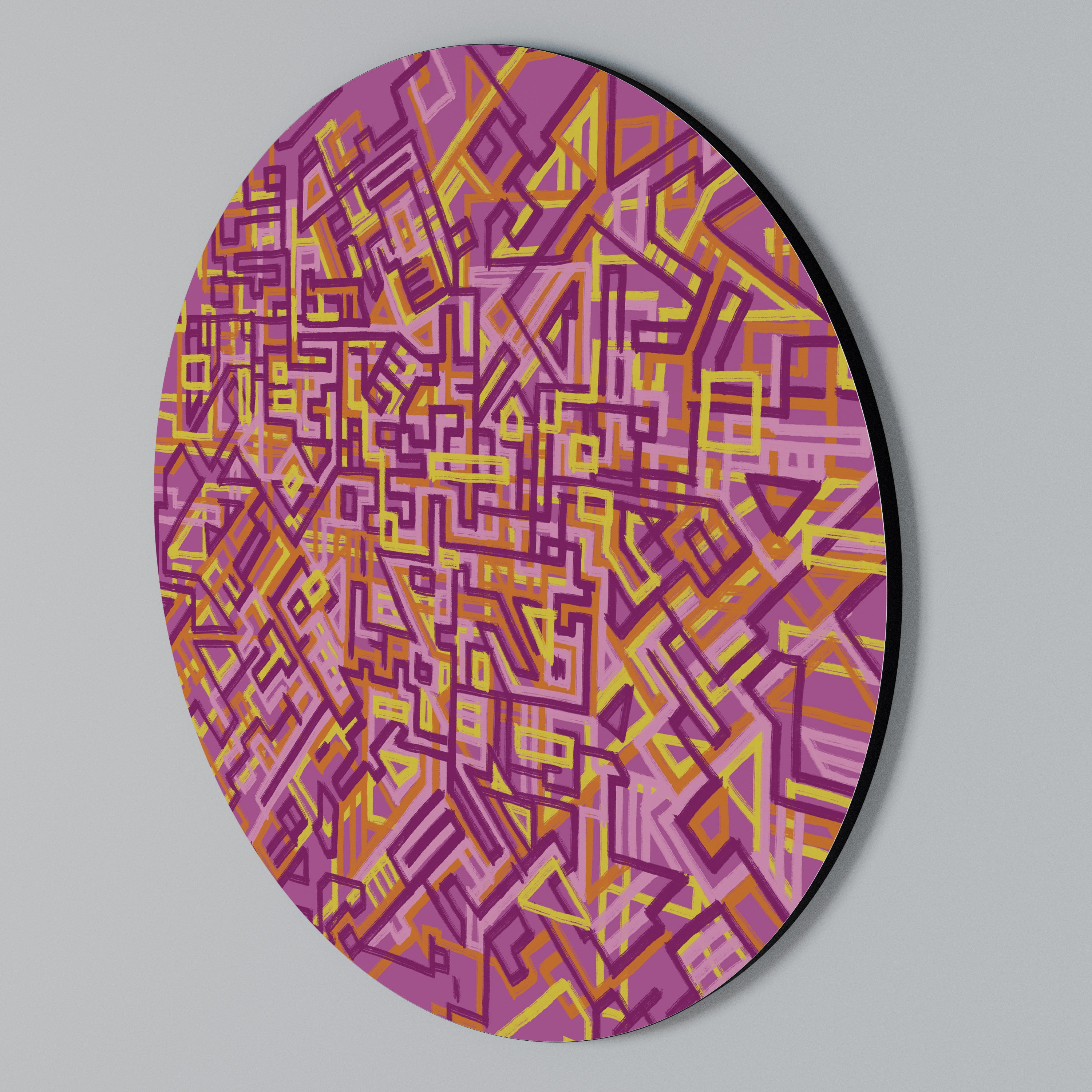 LOVELY MEMORIES Rund väggdekor