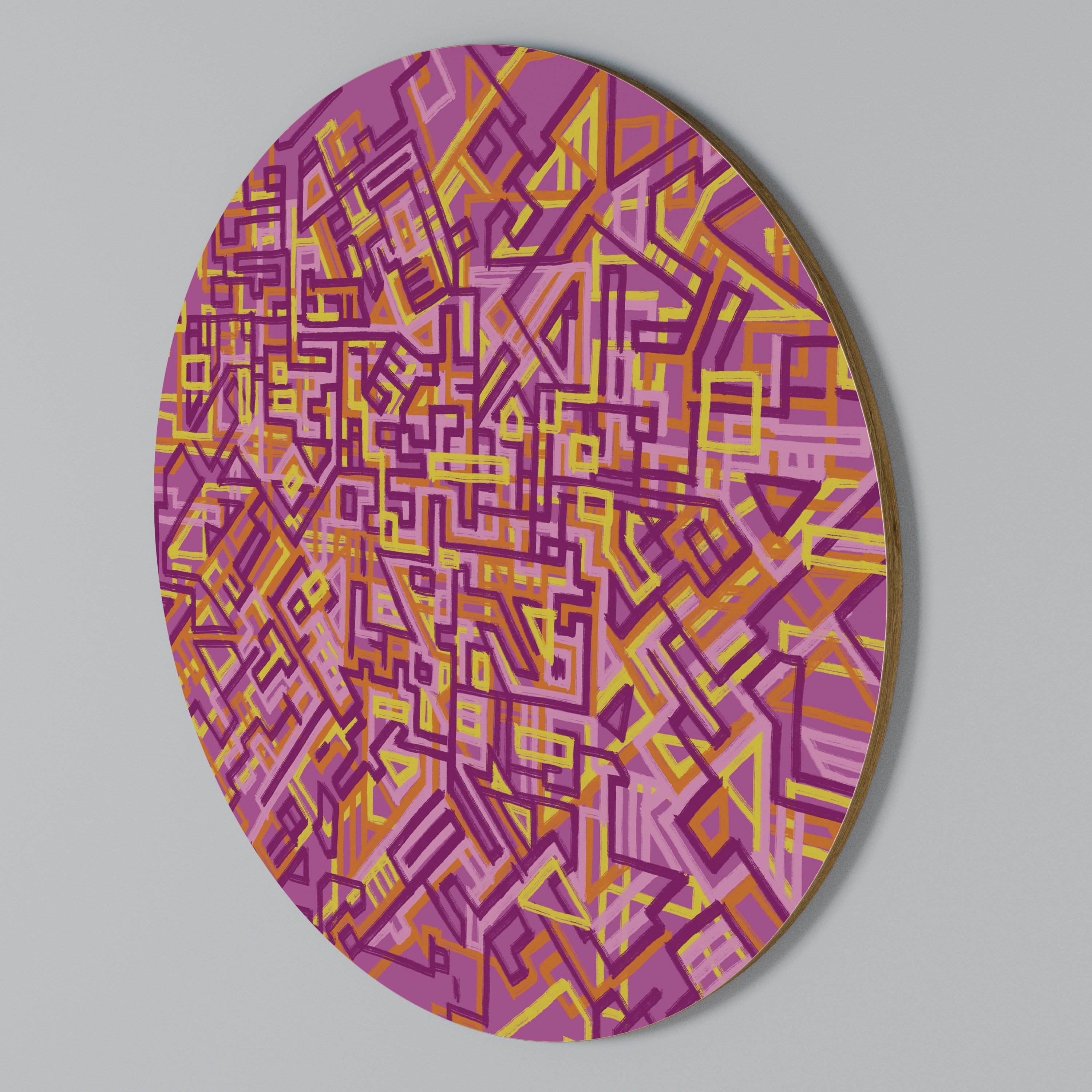 LOVELY MEMORIES Rund väggdekor