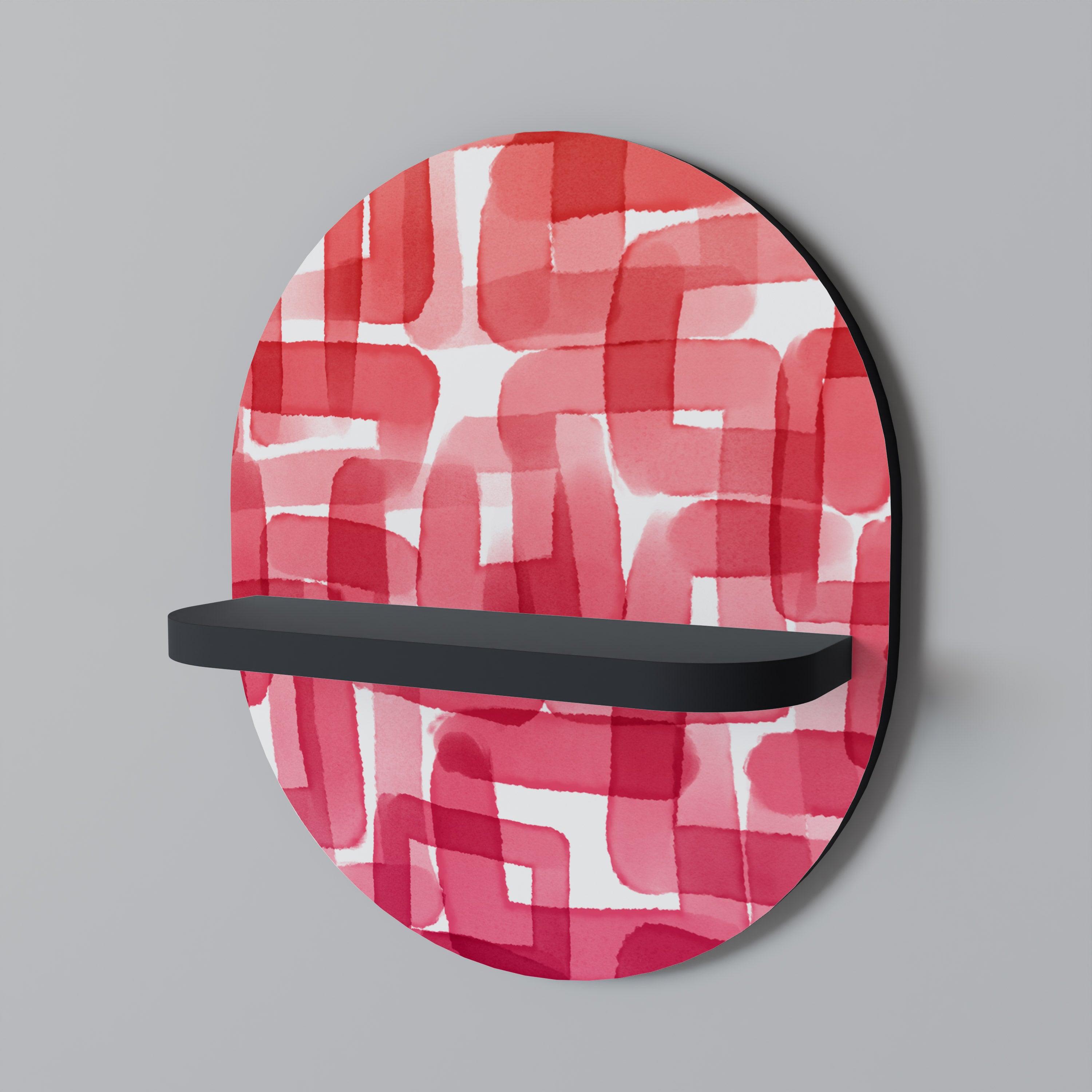 KALEIDOSCOPIC CUBISM Decorative Art Shelf