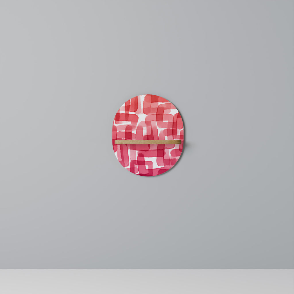 KALEIDOSCOPIC CUBISM Decorative Art Shelf