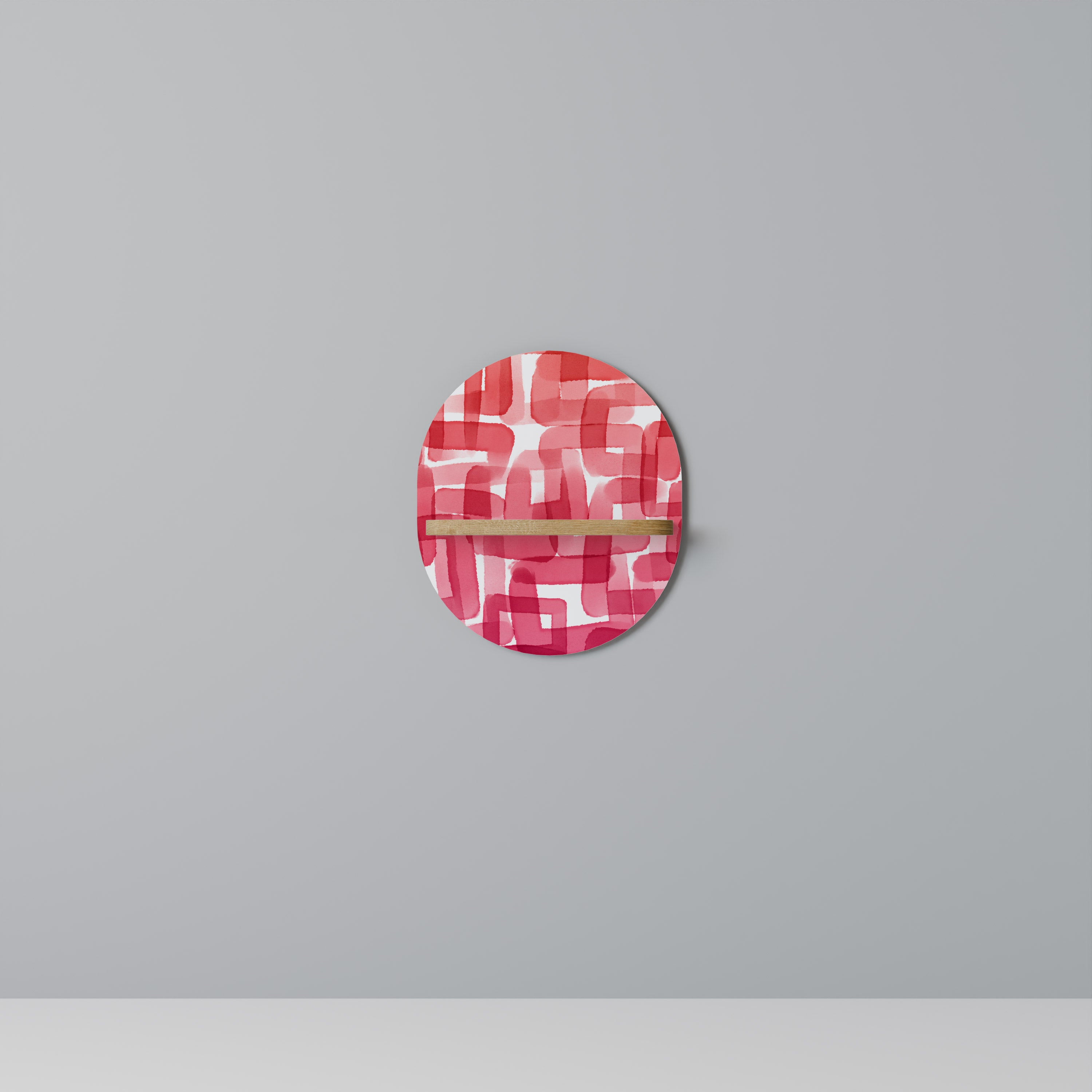 KALEIDOSCOPIC CUBISM Decorative Art Shelf