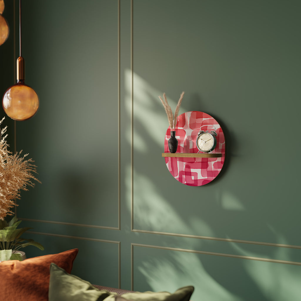 KALEIDOSCOPIC CUBISM Decorative Art Shelf