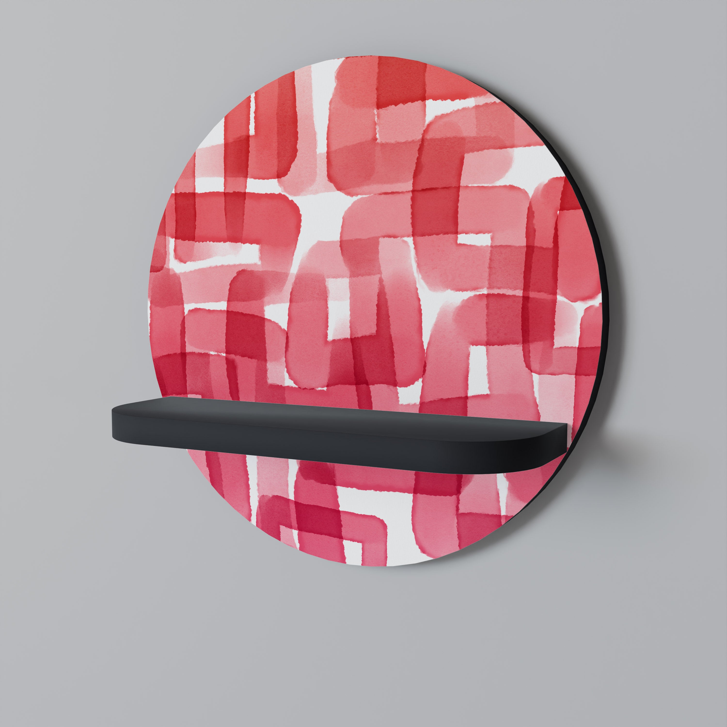 KALEIDOSCOPIC CUBISM Decorative Art Shelf