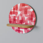 KALEIDOSCOPIC CUBISM Decorative Art Shelf