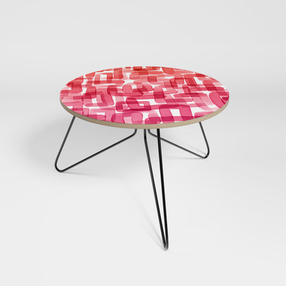 Petite table basse CUBISME KALEIDOSCOPIQUE