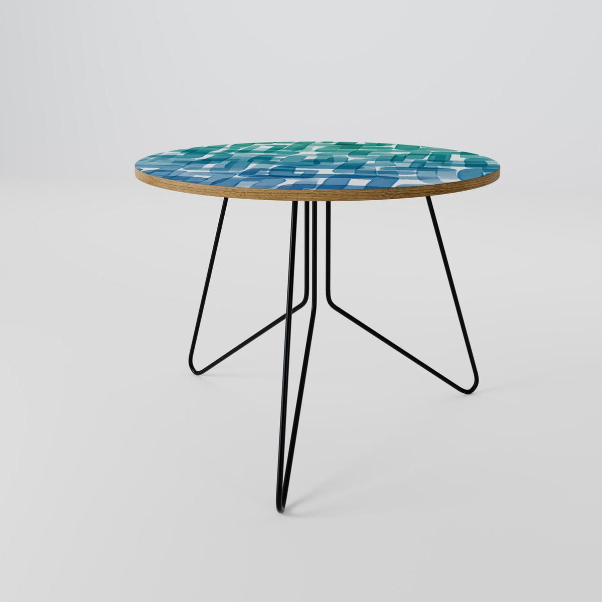 TURQUOISE RECTANGLES Coffee Table