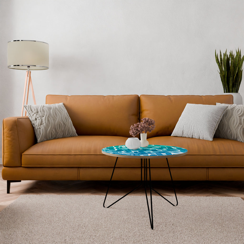 TURQUOISE RECTANGLES Konferenční stolek