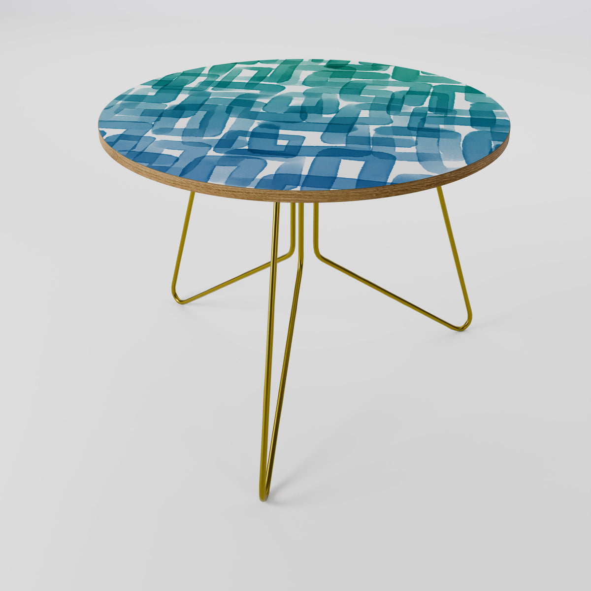 TURQUOISE RECTANGLES Coffee Table