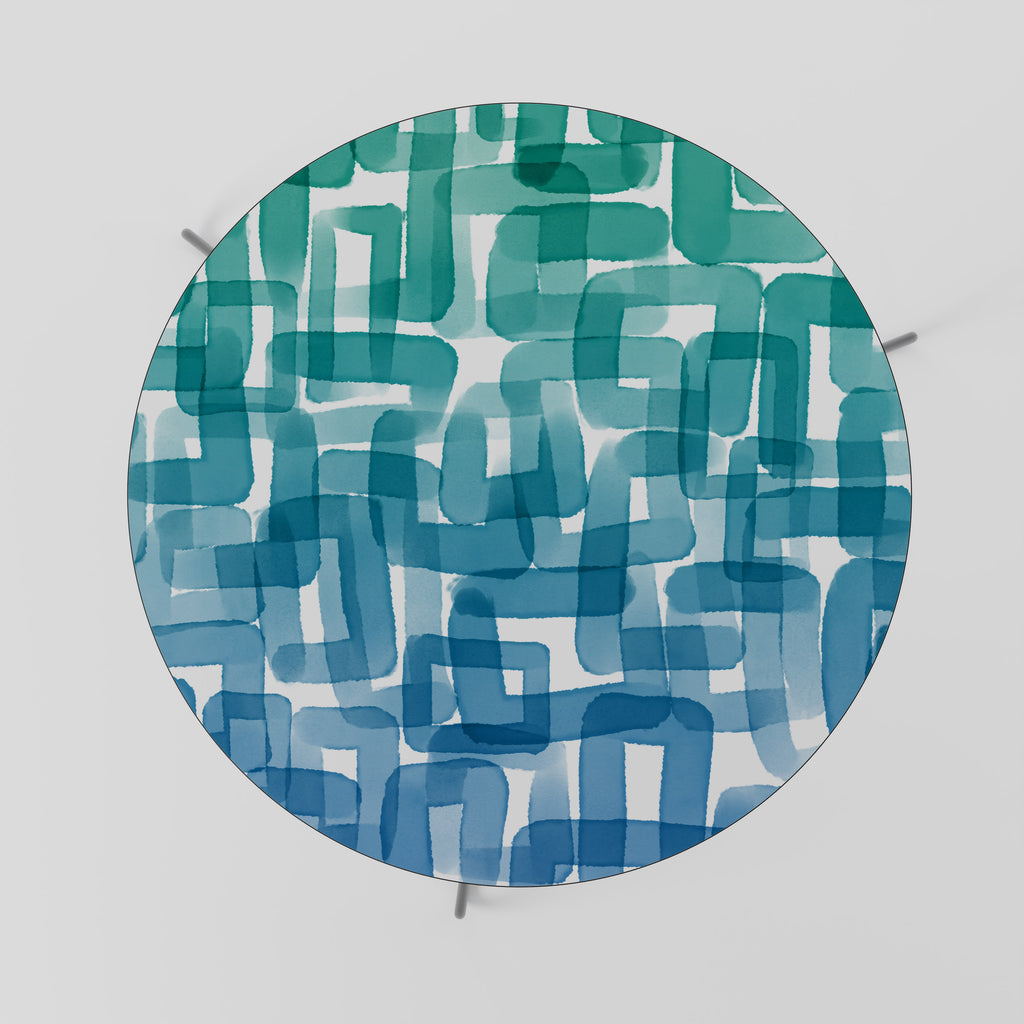 TURQUOISE RECTANGLES Konferenční stolek