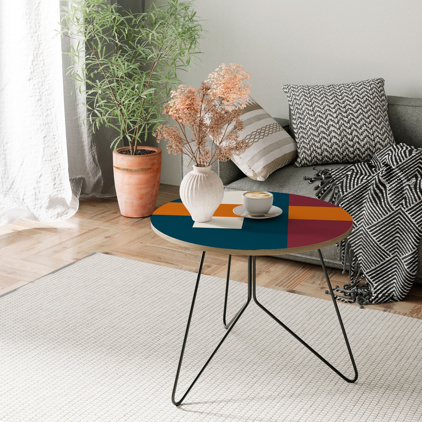 GEOMETRIC MELANCHOLY Large Coffee Table