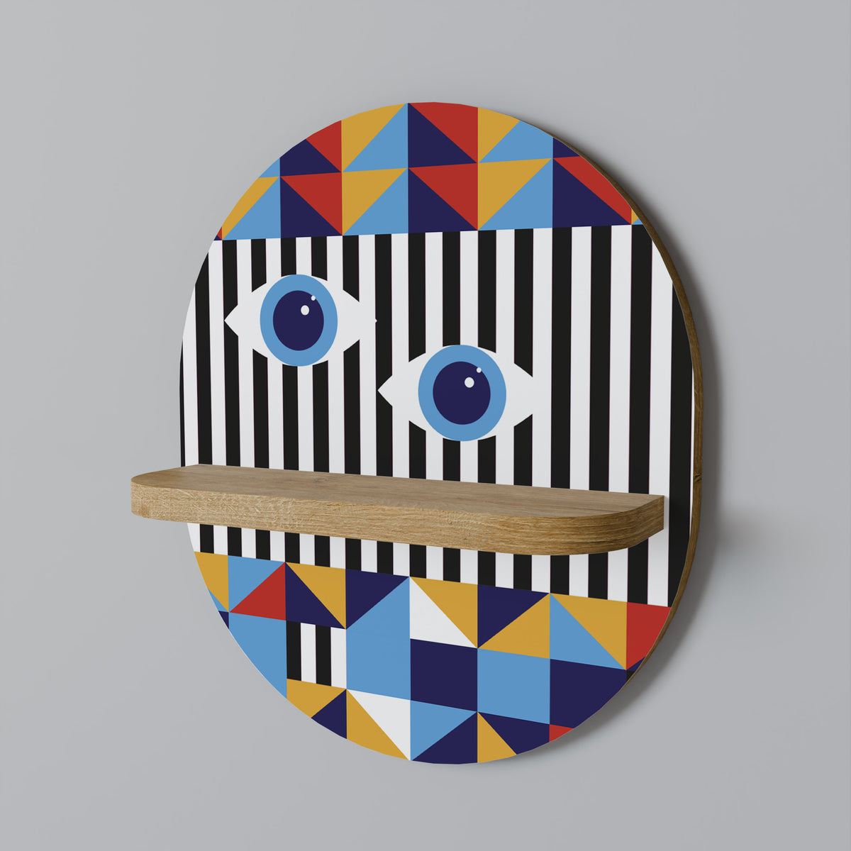 ABSTRACTION AND GEOMETRY Dekoratives Wandregal