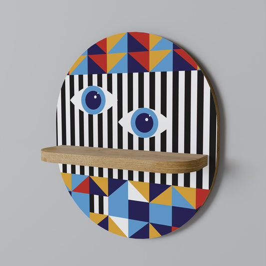 ABSTRACTION AND GEOMETRY Dekoratives Wandregal