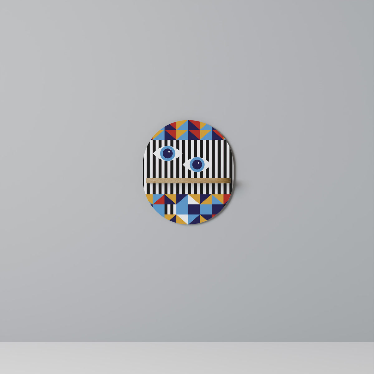 ABSTRACTION AND GEOMETRY Dekoratives Wandregal