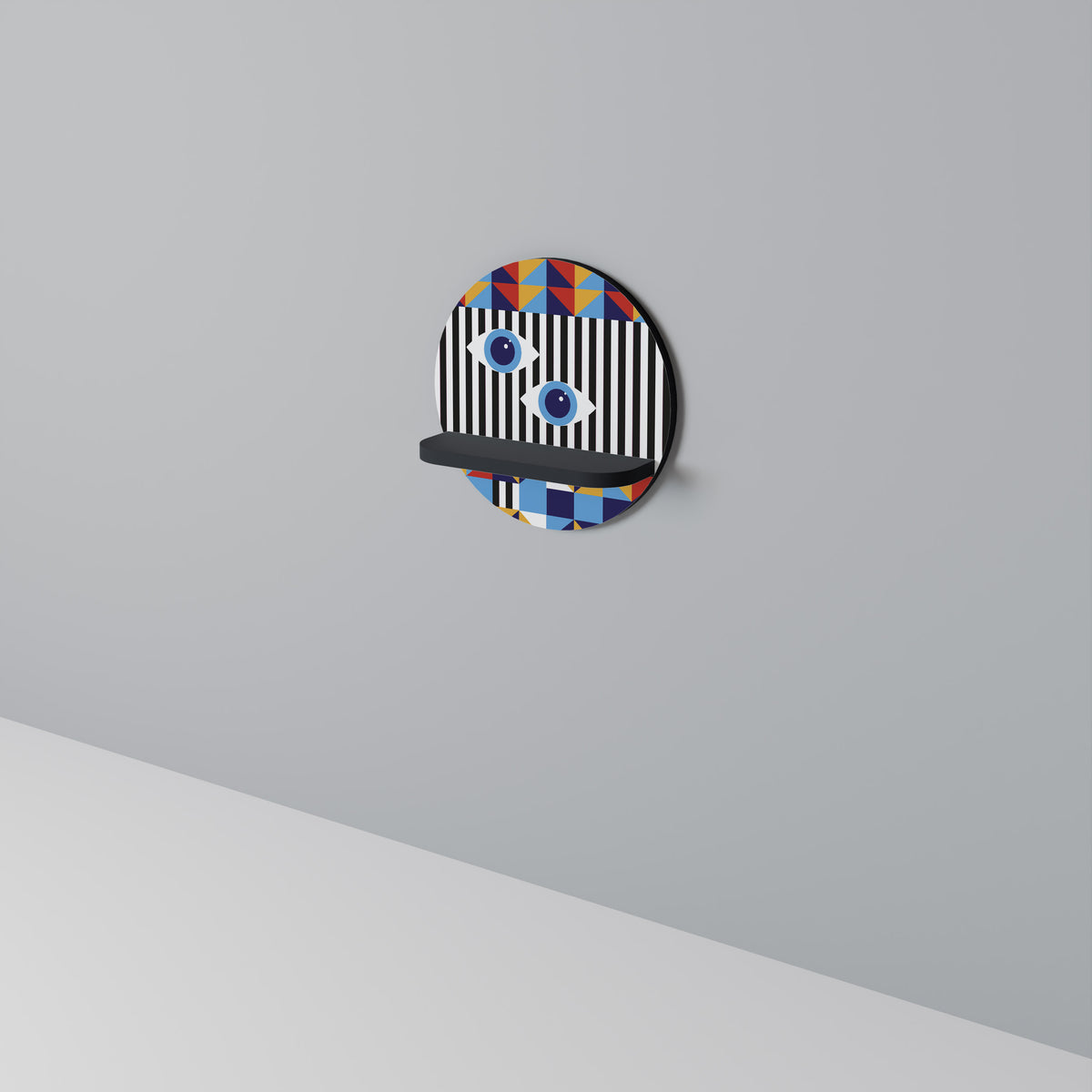 ABSTRACTION AND GEOMETRY Dekoratives Wandregal